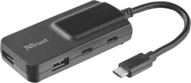 Hub USB-C TRUST Oila 21321, 2x USB-A + 2x USB-C, USB 3.1 Gen 1, i zi
