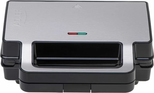 toster/sanduiç-maker ADLER AD3073 1400W 2-në-1 me pllaka ndërruese, i zi