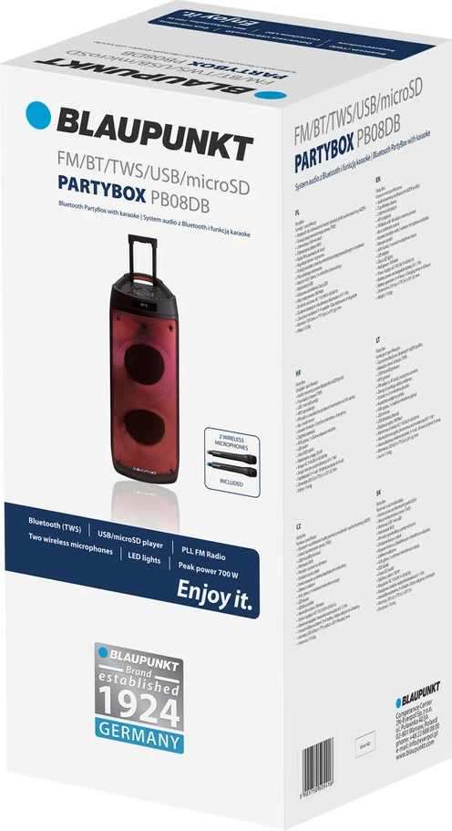 Altoparlant BLAUPUNKT PB08DB