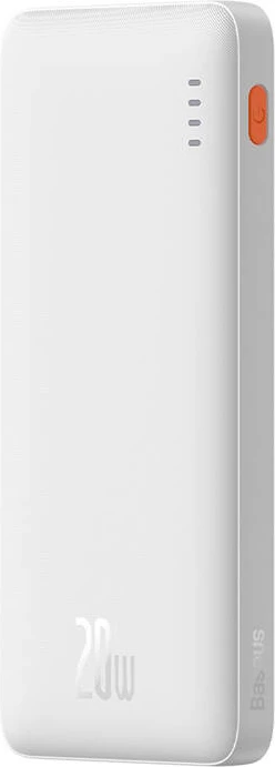 Powerbank Baseus Airpow 10000mAh, 20W, i bardhë