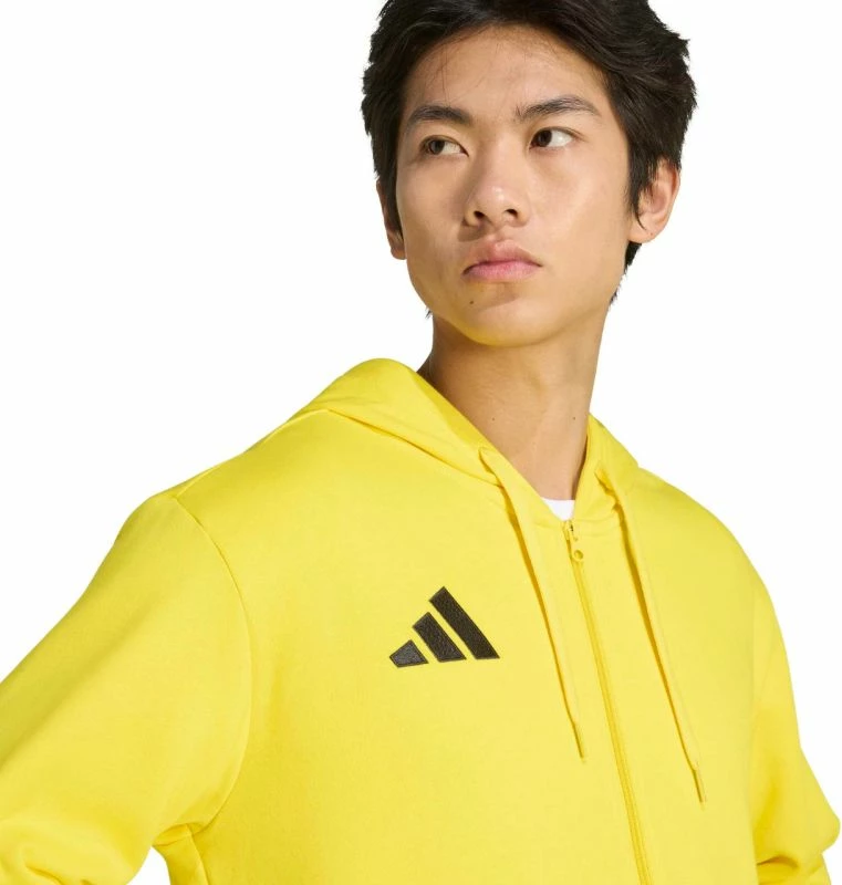 Duks me kapuç adidas për meshkuj, e verdhë