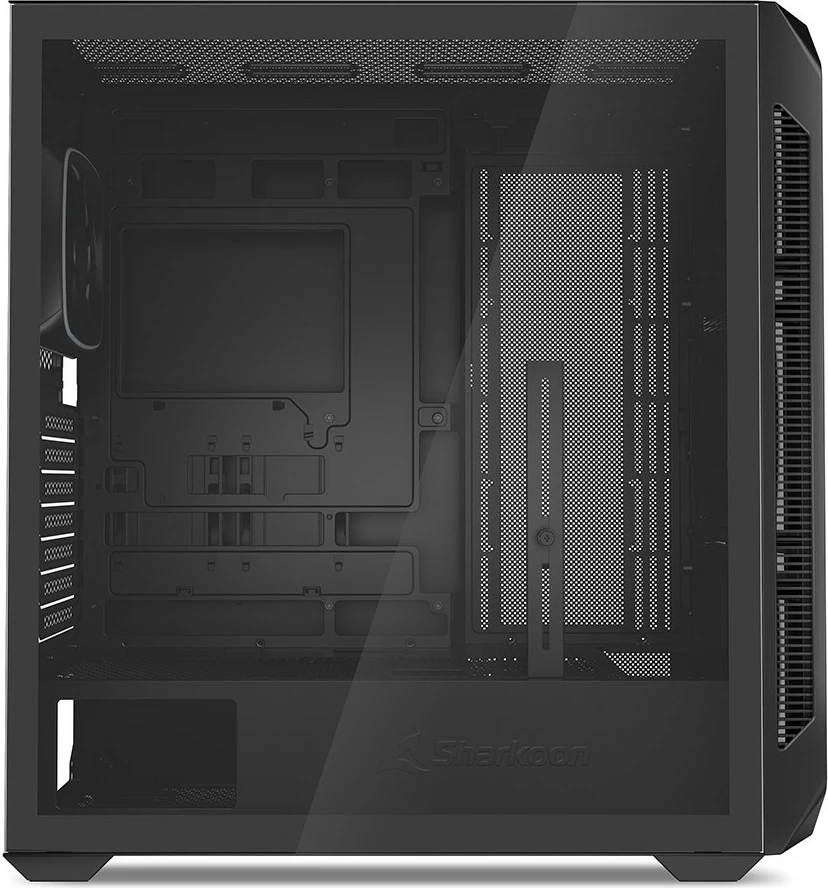 Kasë Sharkoon AK5G RGB, Midi Tower, xham i temperuar, e zezë