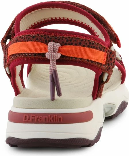 Atlete sandale për femra D.Franklin, të kuqe