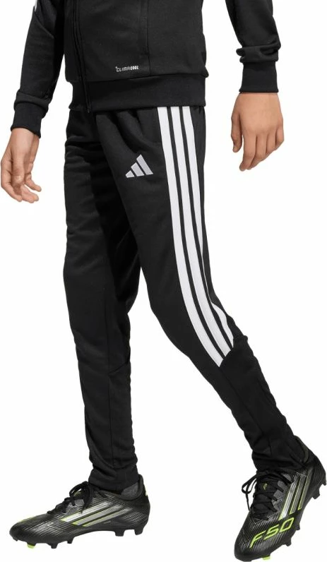 Pantallona sportive fëmijë adidas, të zeza