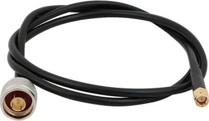 Kabëll Poynting A-CAB-148 5m HDF195 N (M) në SMA (M) i bardhë i nikeluar