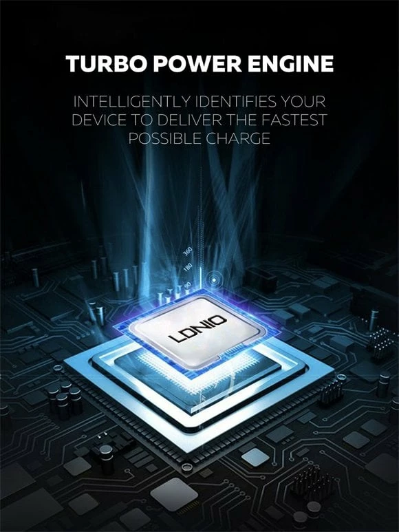 Karikues Për Veturë LDNIO C1 (Zezë)