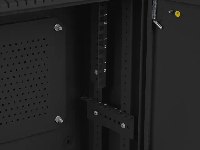 Kasë rack LANBERG 19 inch 4U+3U 540x200 e zezë