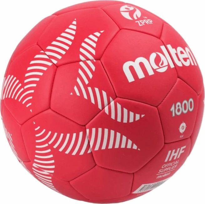 Top handbolli Molten unisex, kuqe/rozë