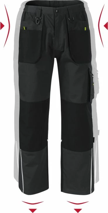 Pantallona pune Rimeck për meshkuj, gri