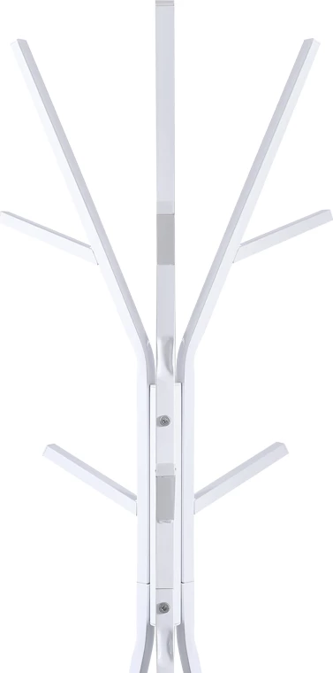 Varëse palltosh Denner, metalike, ngjyrë e bardhë, 48.5x48.5x180cm