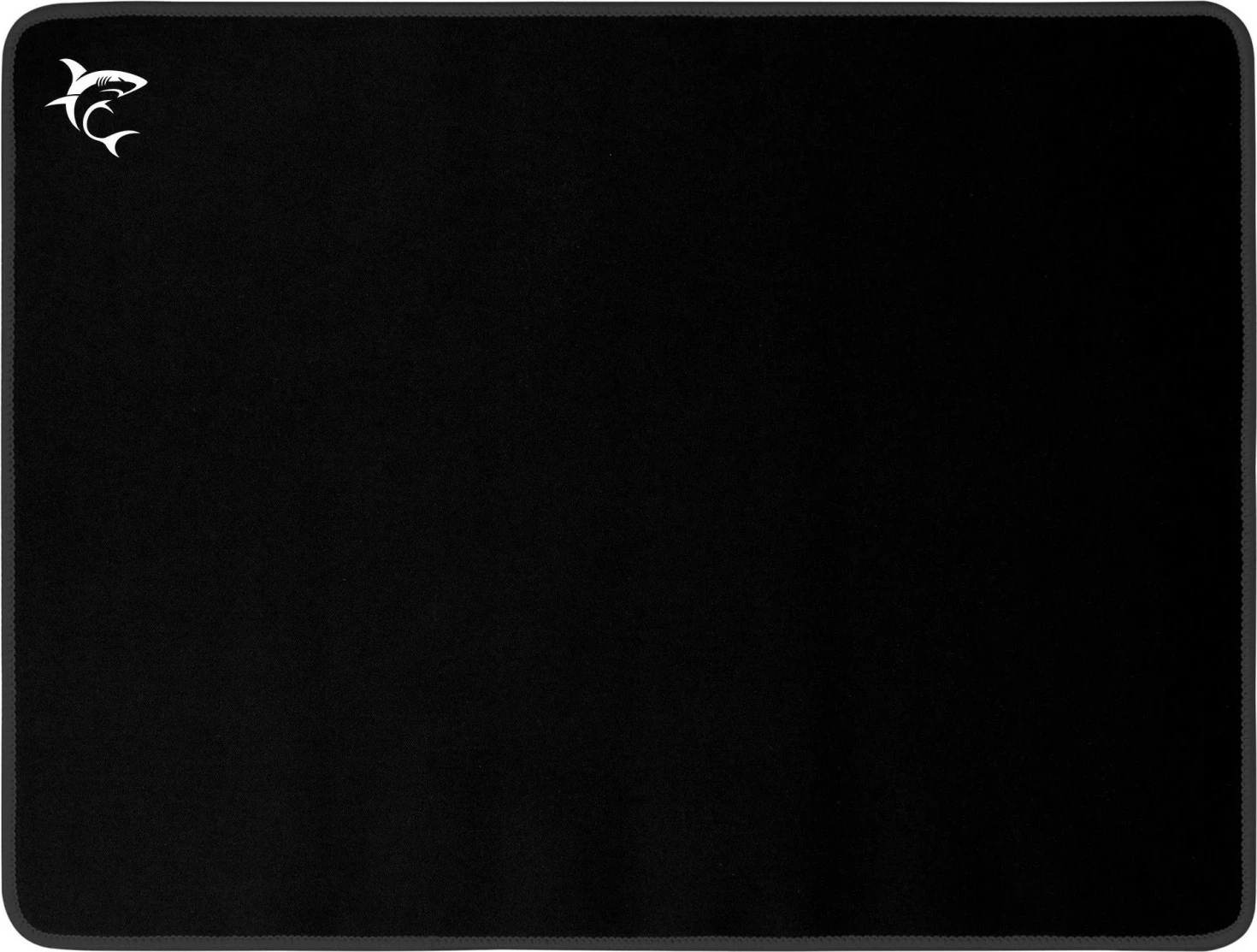 Mauspad White Shark Black Knight GMP-2101, 40x30cm, e zezë