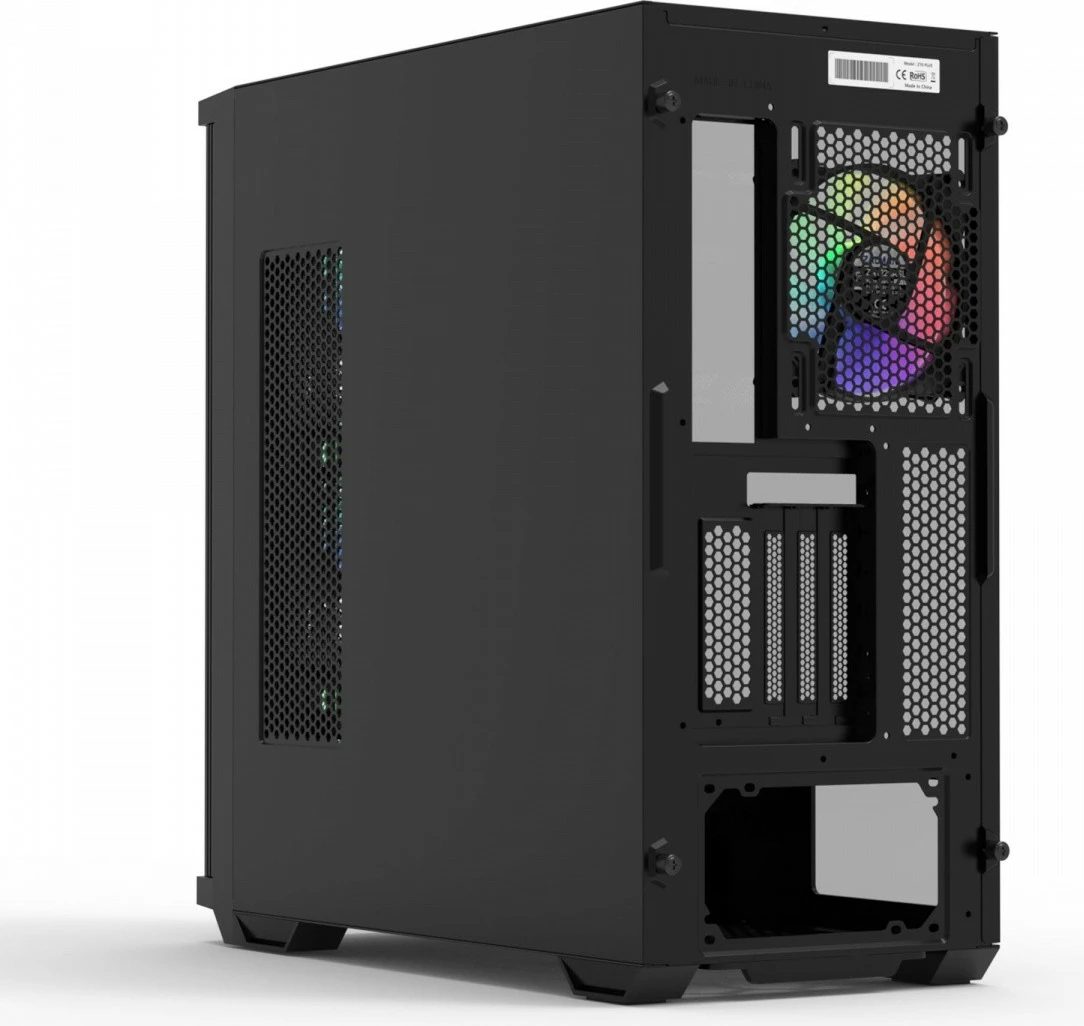 Kasë Zalman Z10 DUO, ATX Mid Tower, 4 ventilatorë Infinity Mirror, e zezë