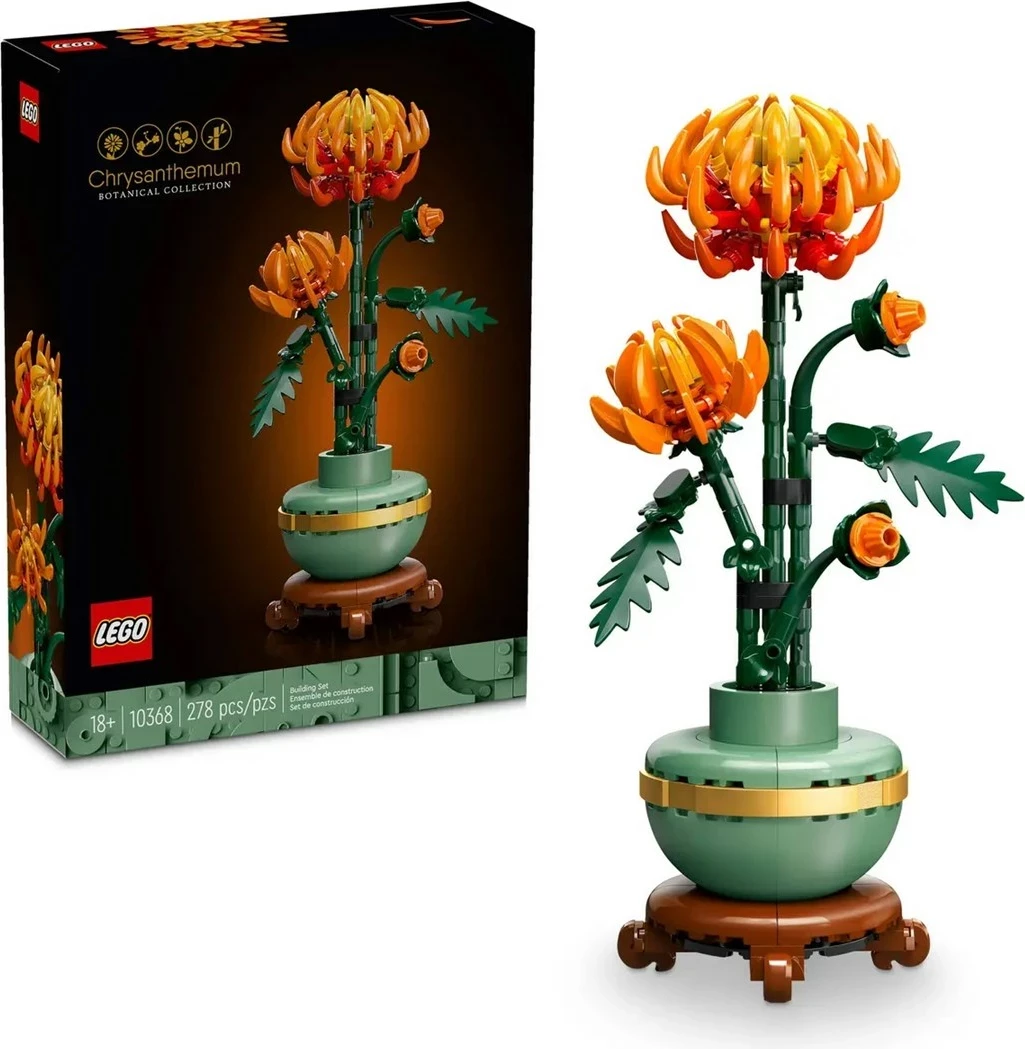Set LEGO ICONS 10368 Chrysanthemum