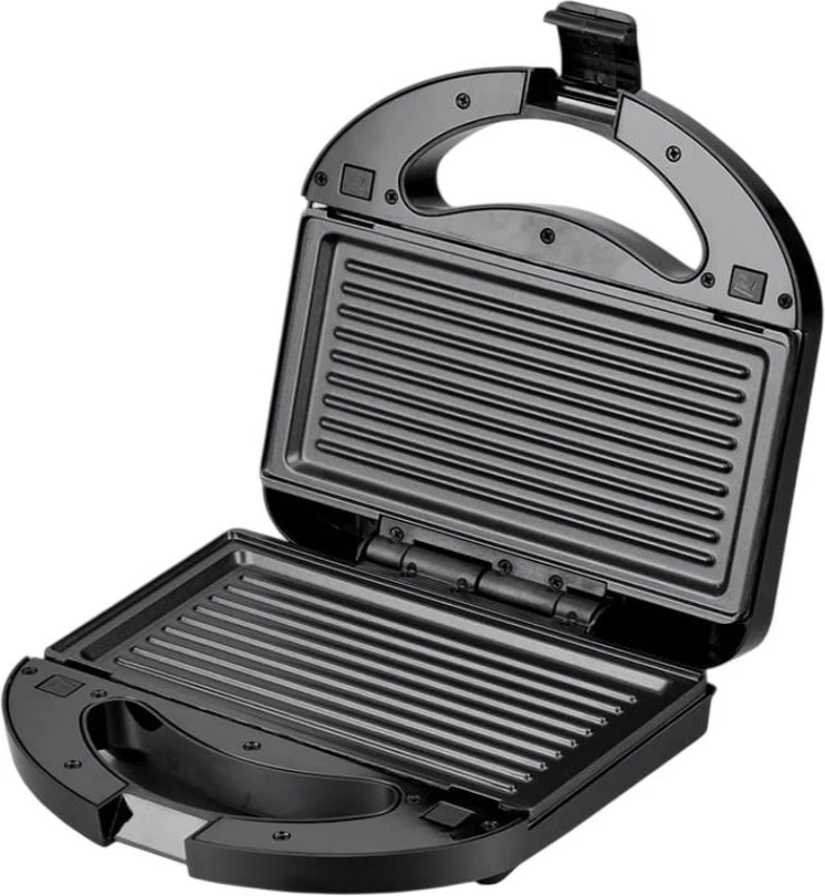 Tostier 3-në-1 Feel-Maestro MR-709 750 W pllaka të ndërrueshme jo-ngjitëse zi/argjend