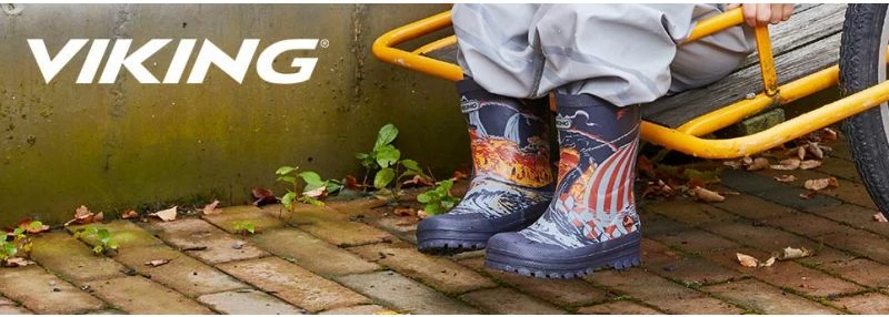 Çizme për fëmijë Viking, të kaltra