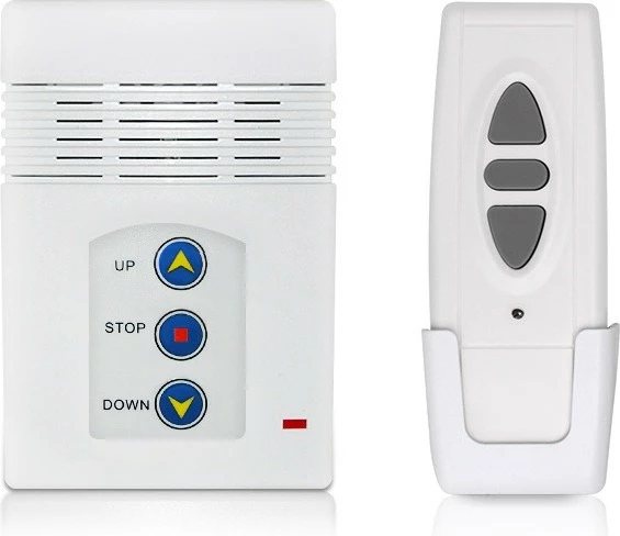 Ekran projekcioni elektrik Maclean MC-561, 135", 16:9, me pilot, për mur