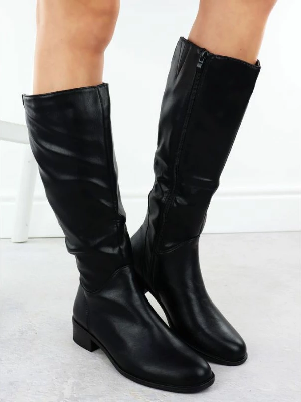 Çizme femra Jezzi ASA198-19, të zeza