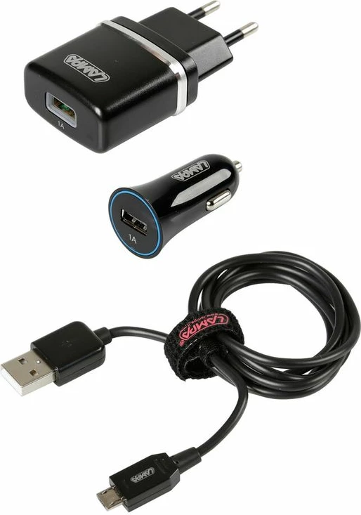 Mbushes 3ne1 Micro, Usb, Prize 12/24v 230v