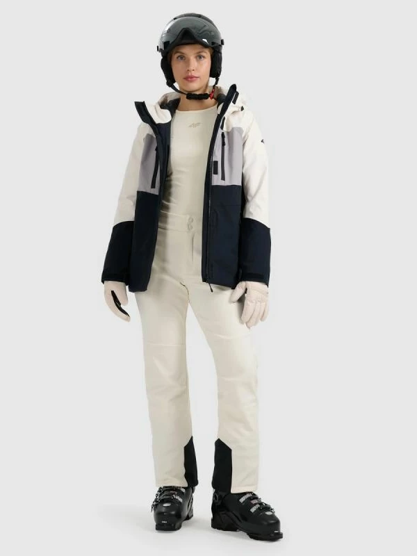 Pantallona softshell skijimi për femra 4f