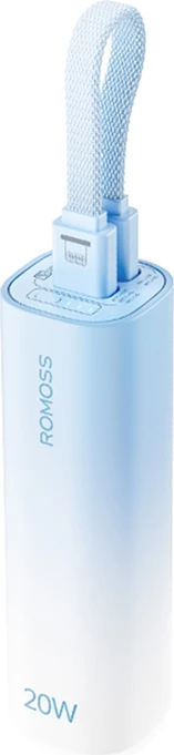 Powerbank Romoss PSC05C, 5000mAh, 10.5W, blu