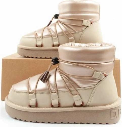 Çizme dimri për femra D.Franklin, të arta