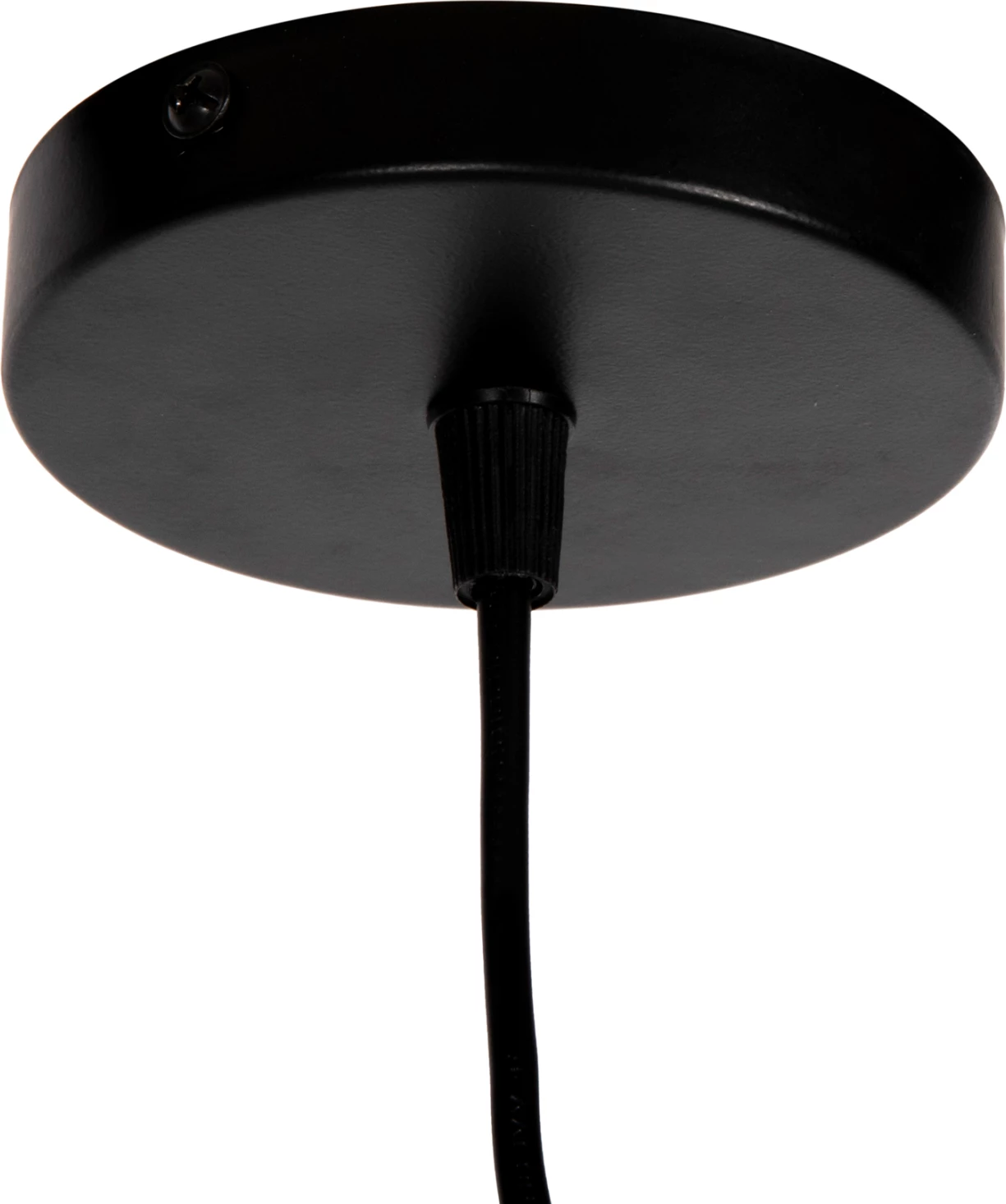 Llambë varëse tavani FH4159.01 metalike e zezë Φ40x116Hcm