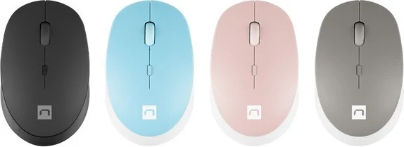 Maus Natec Harrier 2, i kaltër/bardhë