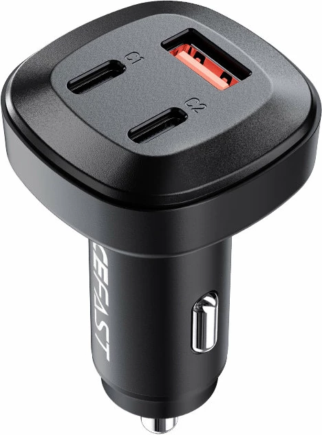 Karikues veture Acefast B3, 66W, 2x USB Type-C / USB, i zi
