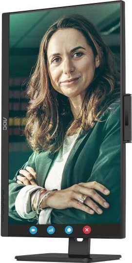 Monitor AOC 24P3CW 24\" IPS Full HD USB-C 65W me webcam 5MP, zi