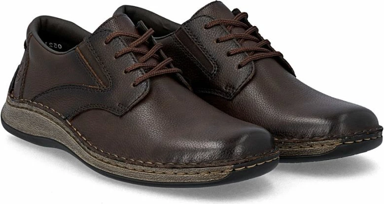 Këpucë për meshkuj Rieker, kafe