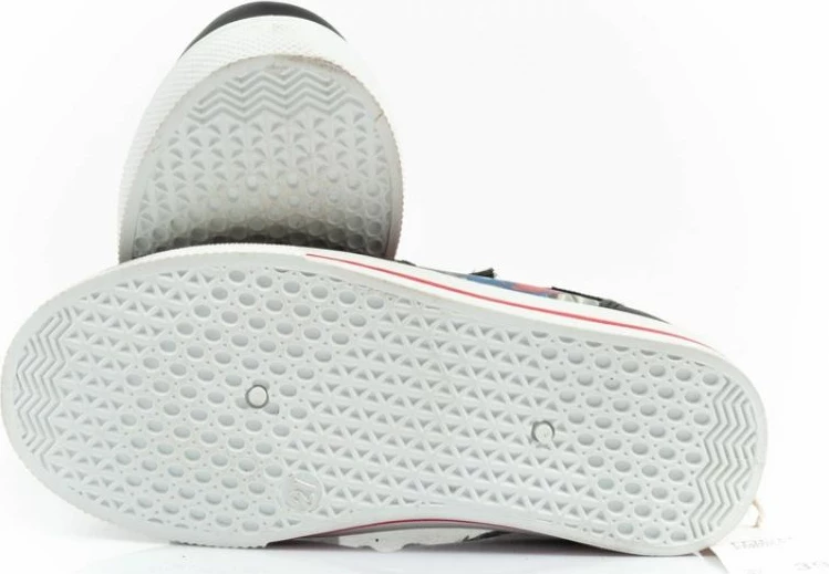 Çizme për fëmijë Inny, të zeza dhe të kuqe