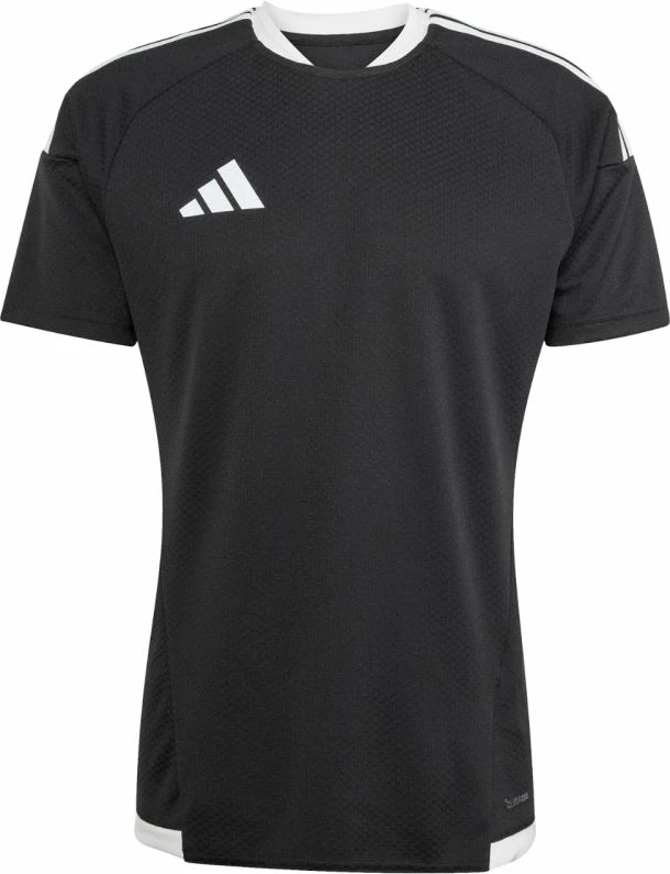 Fanellë futbolli për meshkuj adidas, e zezë dhe e bardhë