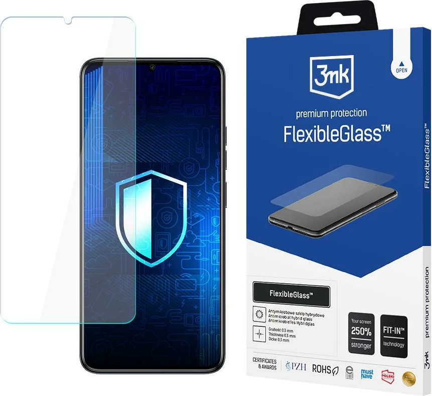 Mbrojtës ekrani FlexibleGlass 3mk për Tecno Spark Go 2023 / Tecno Pop 7, Transparent