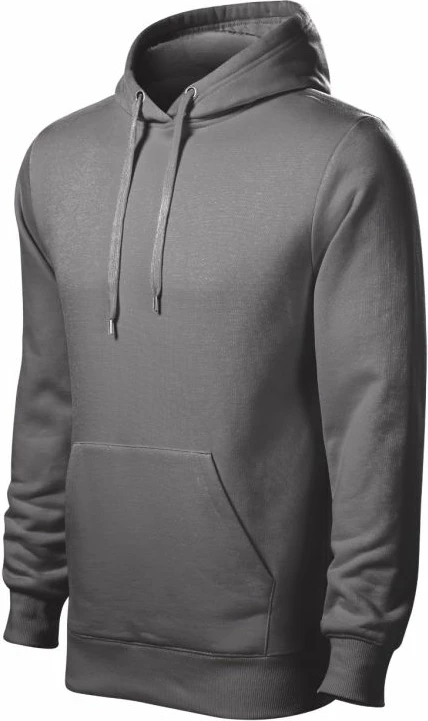 Duks me kapuç Malfini për meshkuj, ngjyrë çeliku