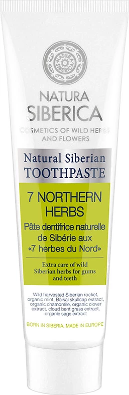 Pasta për dhëmbë Natura Siberica 7 Northern Herbs 100g