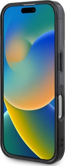 Mbështjellës BMW Motorsport IML Random Stripes për iPhone 16, Gri