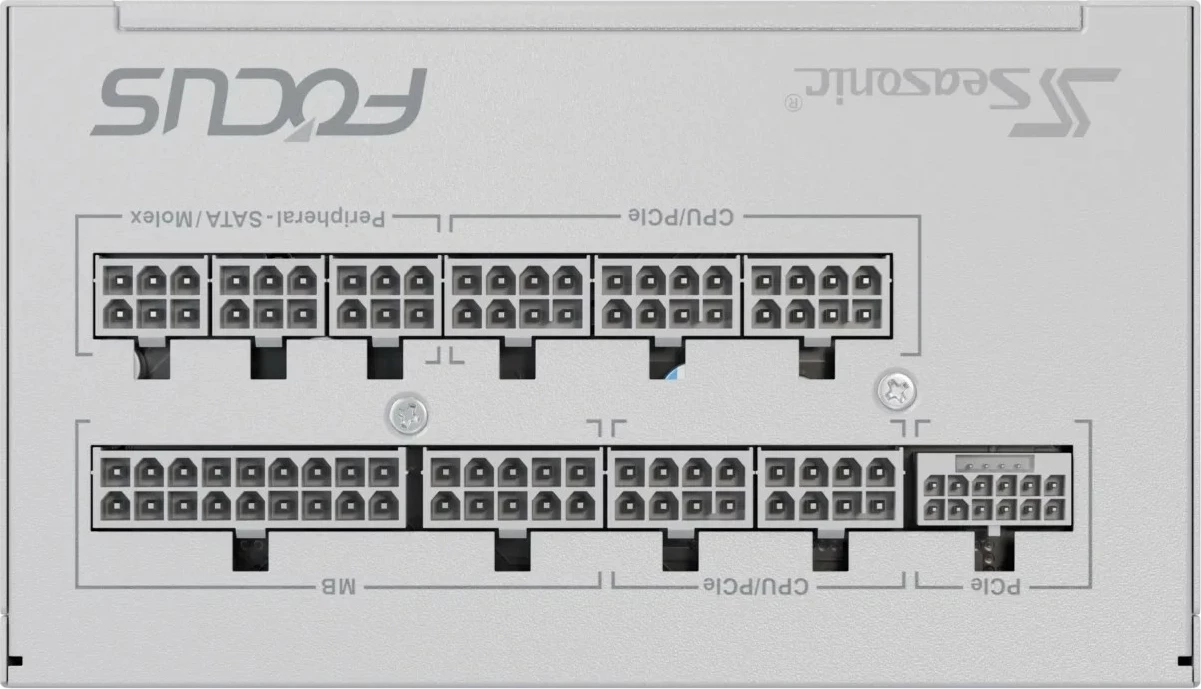 Furnizues energjie Sea Sonic FOCUS GX-1000, 1000W, 80+ Gold, i bardhë