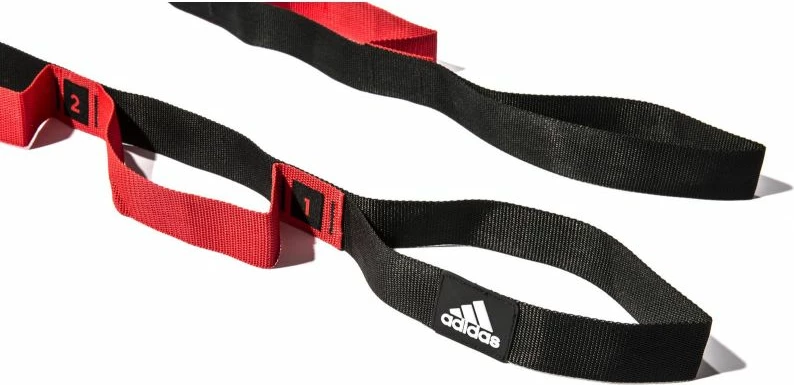 Rrip ushtrimesh adidas, i zi dhe i kuq