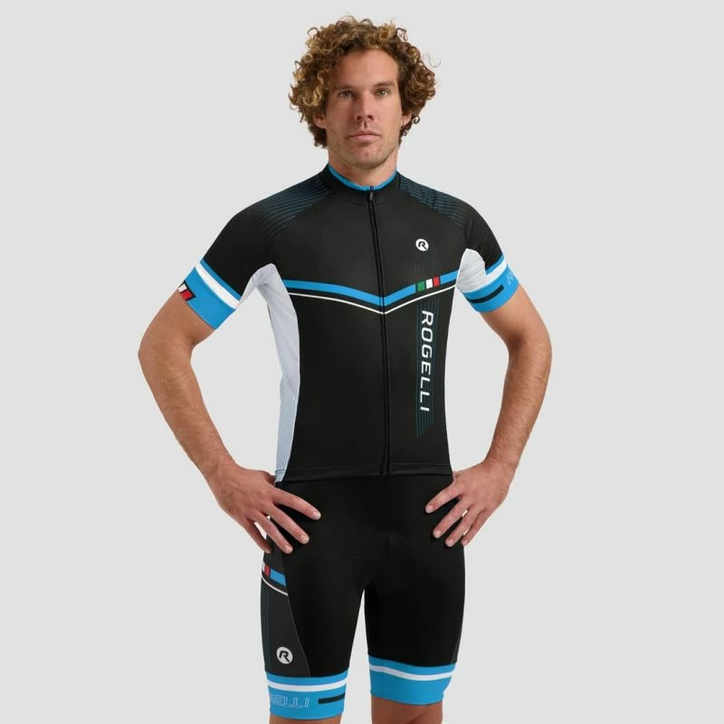 Fanellë çiklizmi për meshkuj Rogelli, zi e kaltër