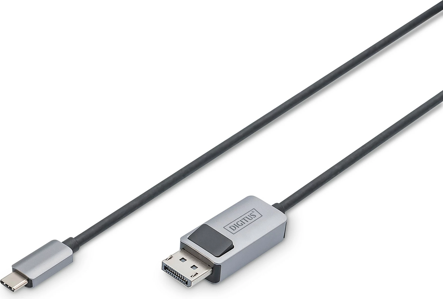 Kabllo USB Type-C në DisplayPort Digitus 1m, e zezë