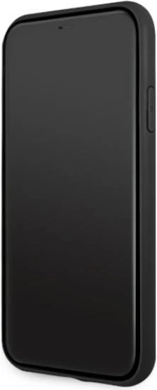 Mbështjellës BMW BMHCN61RSWPK për iPhone 11/XR, hardcase, lëkurë, i zi