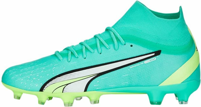 Atlete futbolli për meshkuj Puma, blu e gjelbër