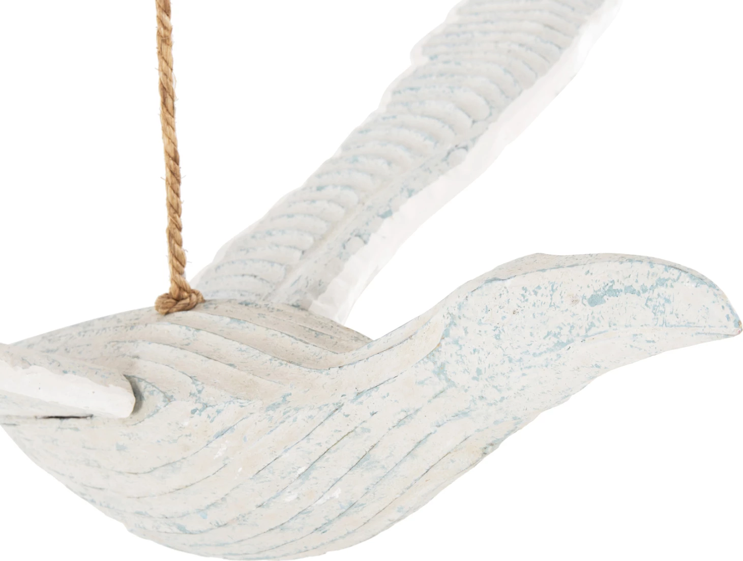 Dekor varëse pulëbardhë, FH4302, dru Albasia, ngjyrë blu, 93x62x12-100H cm