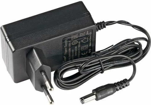 Adapter rryme MIKROTIK SAW30-240-1200GA 24V 1.2A, konektor i sheshtë, i zi