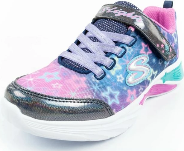 Atlete fëmijë Skechers, shumëngjyrëshe