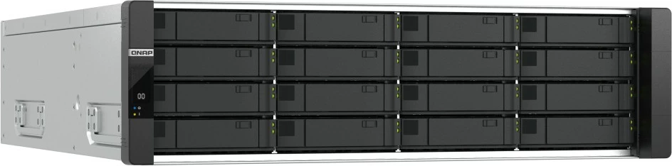 Server NAS, QNAP ES1686dc-R2-2142IT-96G, 16x 3.5" LFF SAS, 0 HDD, RAM Memorje 96GB, 4x 10GbE SFP+, Rack 3U
