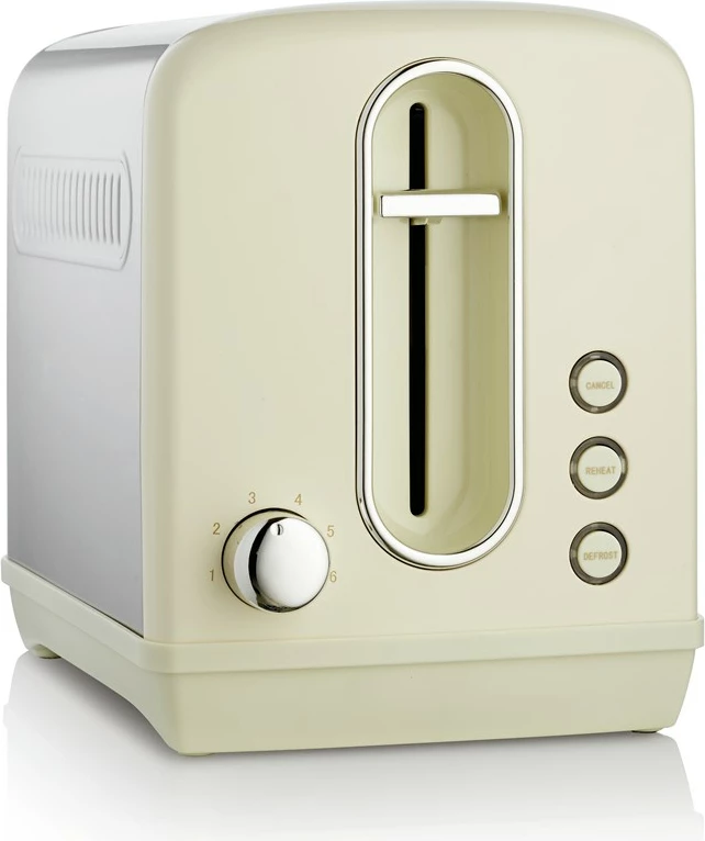 Tostues Gorenje T1100CLI, 2 feta, 1100 W, champagne