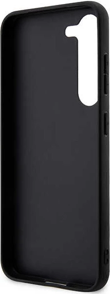 Mbështjellës Karl Lagerfeld Saffiano Mono Metal Logo për Samsung Galaxy S24, i zi