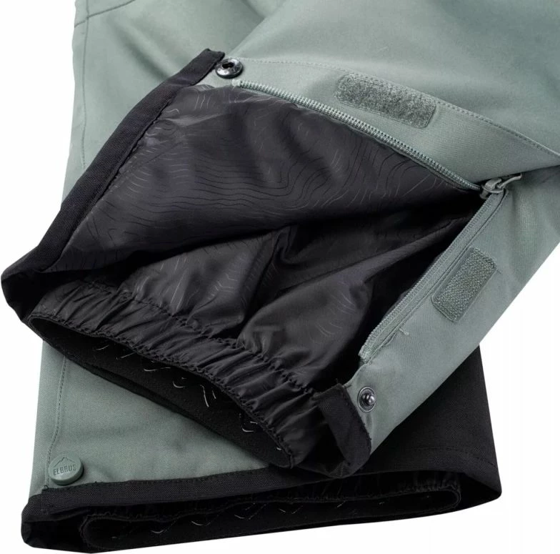 Pantallona ski për fëmijë Elbrus, të gjelbërta