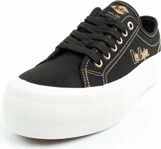 Atlete platforme për femra Lee Cooper, të zeza me të arta